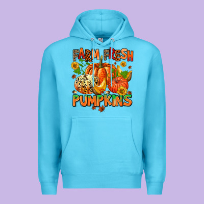 Farm Fresh Pupkins Premium Hoodie Designed By Adodesignshop