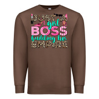 Chestnut just a girl boss building her empire Premium Sweatshirt - texasbilliewilder