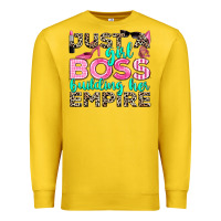 Lemon just a girl boss building her empire Premium Sweatshirt - texasbilliewilder