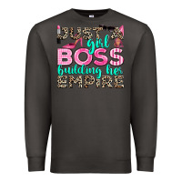 Smoke just a girl boss building her empire Premium Sweatshirt - texasbilliewilder