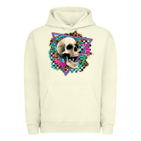 Pigment Pistachio race skull Urban Hoodie - AdoDesignShop