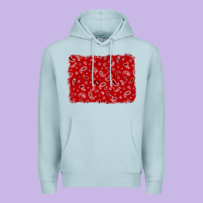 Bandana Background Premium Hoodie Designed By Adodesignshop