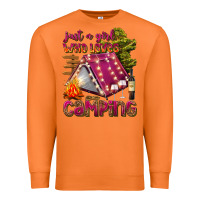 Carrot just a girl who loves camping Premium Sweatshirt - texasbilliewilder