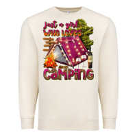 Sandshell just a girl who loves camping Premium Sweatshirt - texasbilliewilder