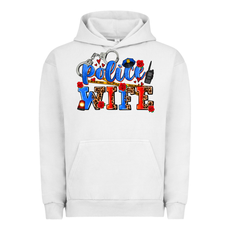 Police Wife Urban Hoodie by AdoDesignShop | Teevron