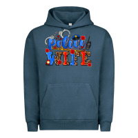 Pigment Midnight Navy police wife Urban Hoodie - AdoDesignShop