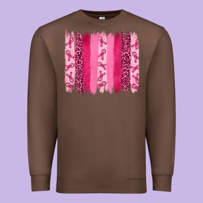 Premium Sweatshirt Breast Cancer Brushstrokes