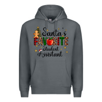 Rock santa's favorite student assistant Premium Hoodie - AdoDesignShop