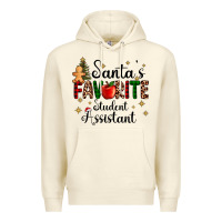 Sandshell santa's favorite student assistant Premium Hoodie - AdoDesignShop