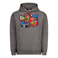 Pigment Tornado western leopard  police   hearts Urban Hoodie - AdoDesignShop