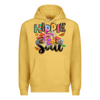 Antique Gold hippie soul Premium Hoodie - AdoDesignShop