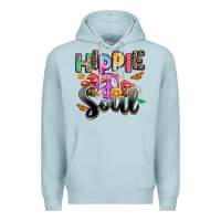 Blue Mist hippie soul Premium Hoodie - AdoDesignShop