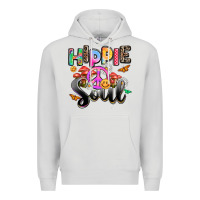 Dove Grey hippie soul Premium Hoodie - AdoDesignShop
