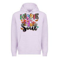 Lilac hippie soul Premium Hoodie - AdoDesignShop