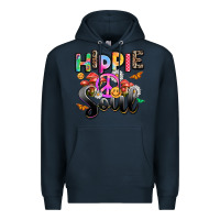 Navy hippie soul Premium Hoodie - AdoDesignShop