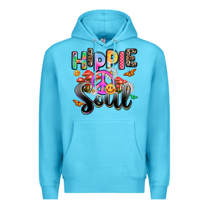 Hippie Soul Premium Hoodie by AdoDesignShop | Teevron
