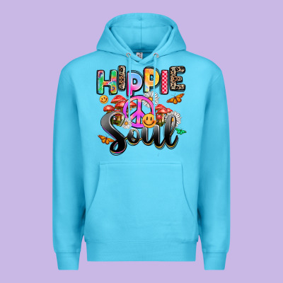 Hippie Soul Premium Hoodie Designed By Adodesignshop