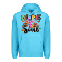 Ocean Blue hippie soul Premium Hoodie - AdoDesignShop