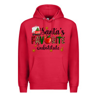 Cardinal santa's favorite substitute Premium Hoodie - AdoDesignShop