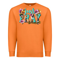 Carrot just pray Premium Sweatshirt - texasbilliewilder