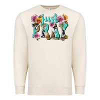 Sandshell just pray Premium Sweatshirt - texasbilliewilder