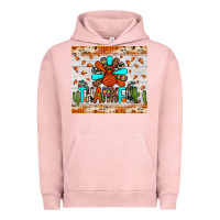 Pigment Salmon thankful turkey Urban Hoodie - JahusDesignShop