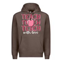 Coffee teach with love Premium Hoodie - JahusDesignShop