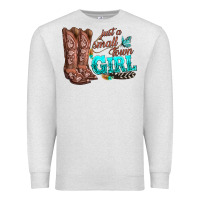Oatmeal Heather justas malltown girlie Premium Sweatshirt - texasbilliewilder