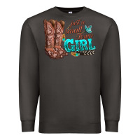 Smoke justas malltown girlie Premium Sweatshirt - texasbilliewilder