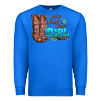 True Royal justas malltown girlie Premium Sweatshirt - texasbilliewilder