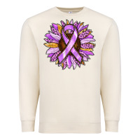 Sandshell Cancer Awareness Sunflower Premium Sweatshirt - RanaPortraitStore