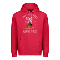 Cardinal over caffeinated moms club Premium Hoodie - JahusDesignShop