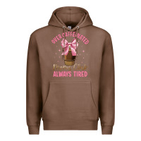 Chestnut over caffeinated moms club Premium Hoodie - JahusDesignShop