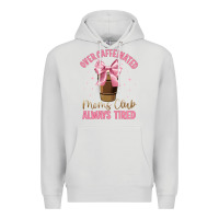 Dove Grey over caffeinated moms club Premium Hoodie - JahusDesignShop