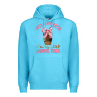 Ocean Blue over caffeinated moms club Premium Hoodie - JahusDesignShop