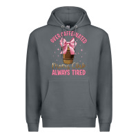 Rock over caffeinated moms club Premium Hoodie - JahusDesignShop