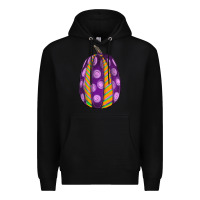 Black watercolor halloween pumpkin Premium Hoodie - RanaPortraitStore