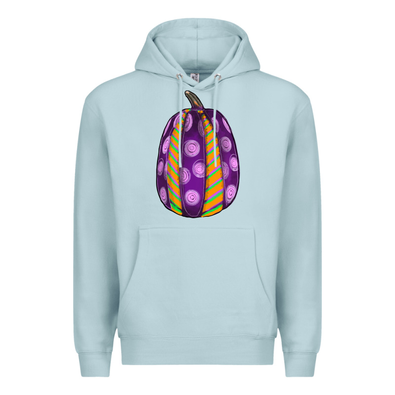 Watercolor Halloween Pumpkin Premium Hoodie by RanaPortraitStore | Teevron