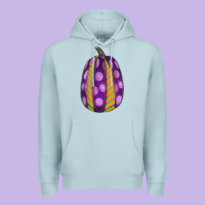 Watercolor Halloween Pumpkin Premium Hoodie Designed By Ranaportraitstore