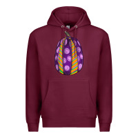 Burgundy watercolor halloween pumpkin Premium Hoodie - RanaPortraitStore