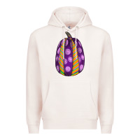 Pale Pink watercolor halloween pumpkin Premium Hoodie - RanaPortraitStore