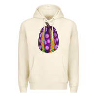 Sandshell watercolor halloween pumpkin Premium Hoodie - RanaPortraitStore