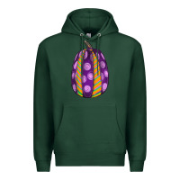 Sports Green watercolor halloween pumpkin Premium Hoodie - RanaPortraitStore