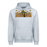 Heather Grey texas map Urban Hoodie - JahusDesignShop