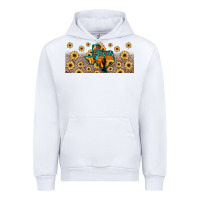 White texas map Urban Hoodie - JahusDesignShop