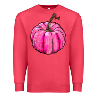 Cardinal Breast Cancer Awareness Pink Pumpkin Premium Sweatshirt - RanaPortraitStore
