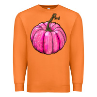 Carrot Breast Cancer Awareness Pink Pumpkin Premium Sweatshirt - RanaPortraitStore