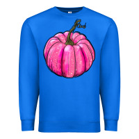 True Royal Breast Cancer Awareness Pink Pumpkin Premium Sweatshirt - RanaPortraitStore