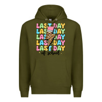 Army Green last day of school Premium Hoodie - JahusDesignShop