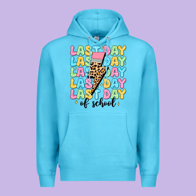 Last Day Of School Premium Hoodie Designed By Jahusdesignshop